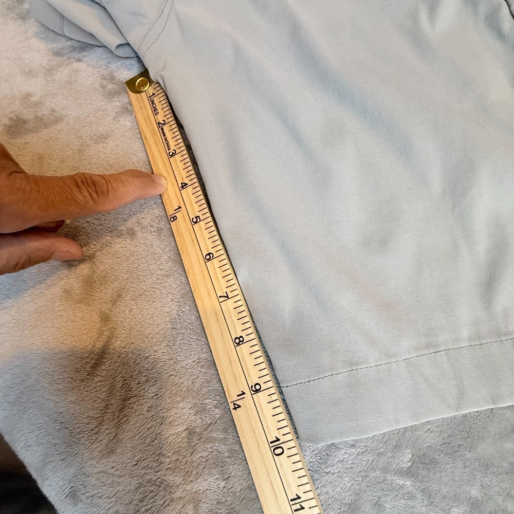 Weatherproof Vintage Men's Cargo Shorts Size 36 Gray Stretch Performance Nylon - Picture 11 of 12